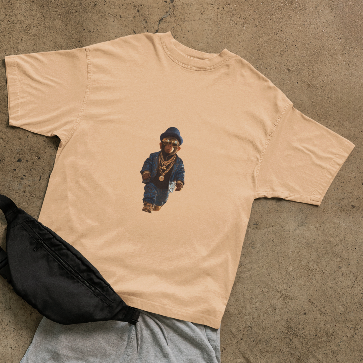Monkey with attitude T-shirt