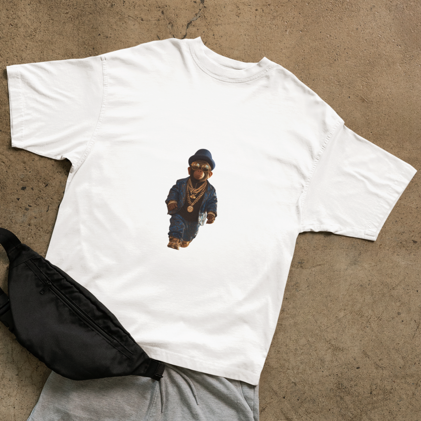 Monkey with attitude T-shirt