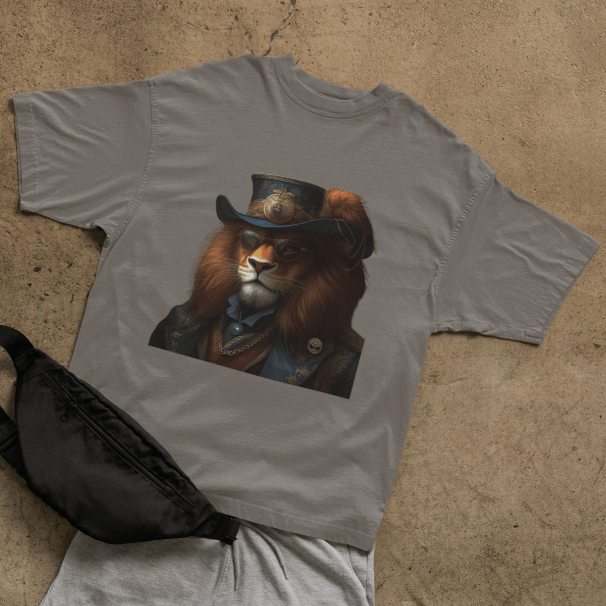 Aristocrat Lion T-shirt - ROMAG Store