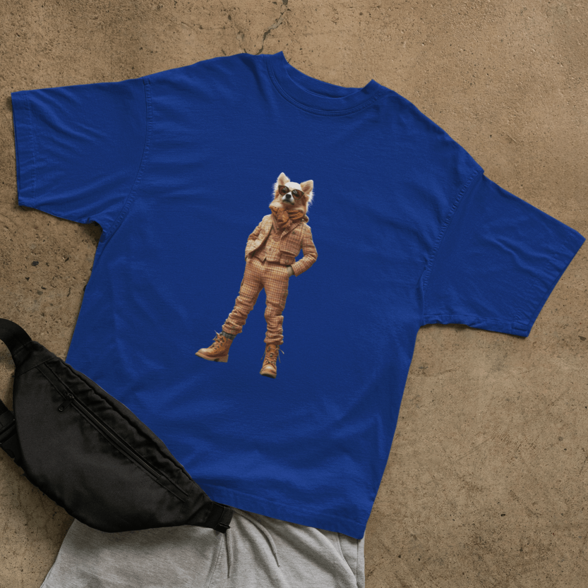 Dog in suit T-shirt