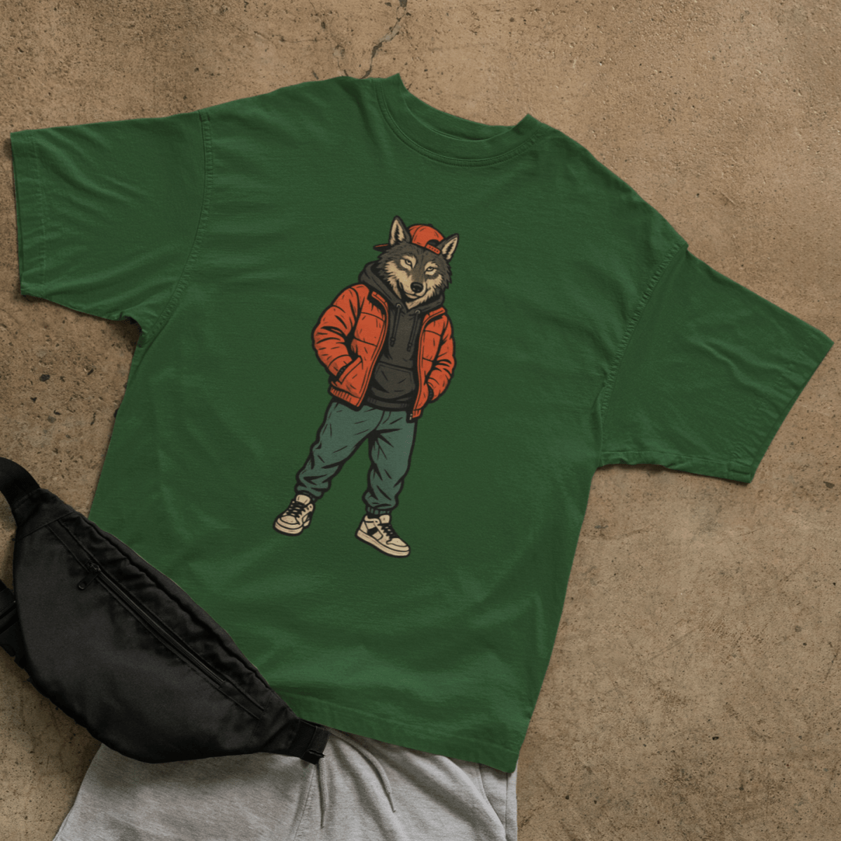 Street Wolf T-shirt - ROMAG Store