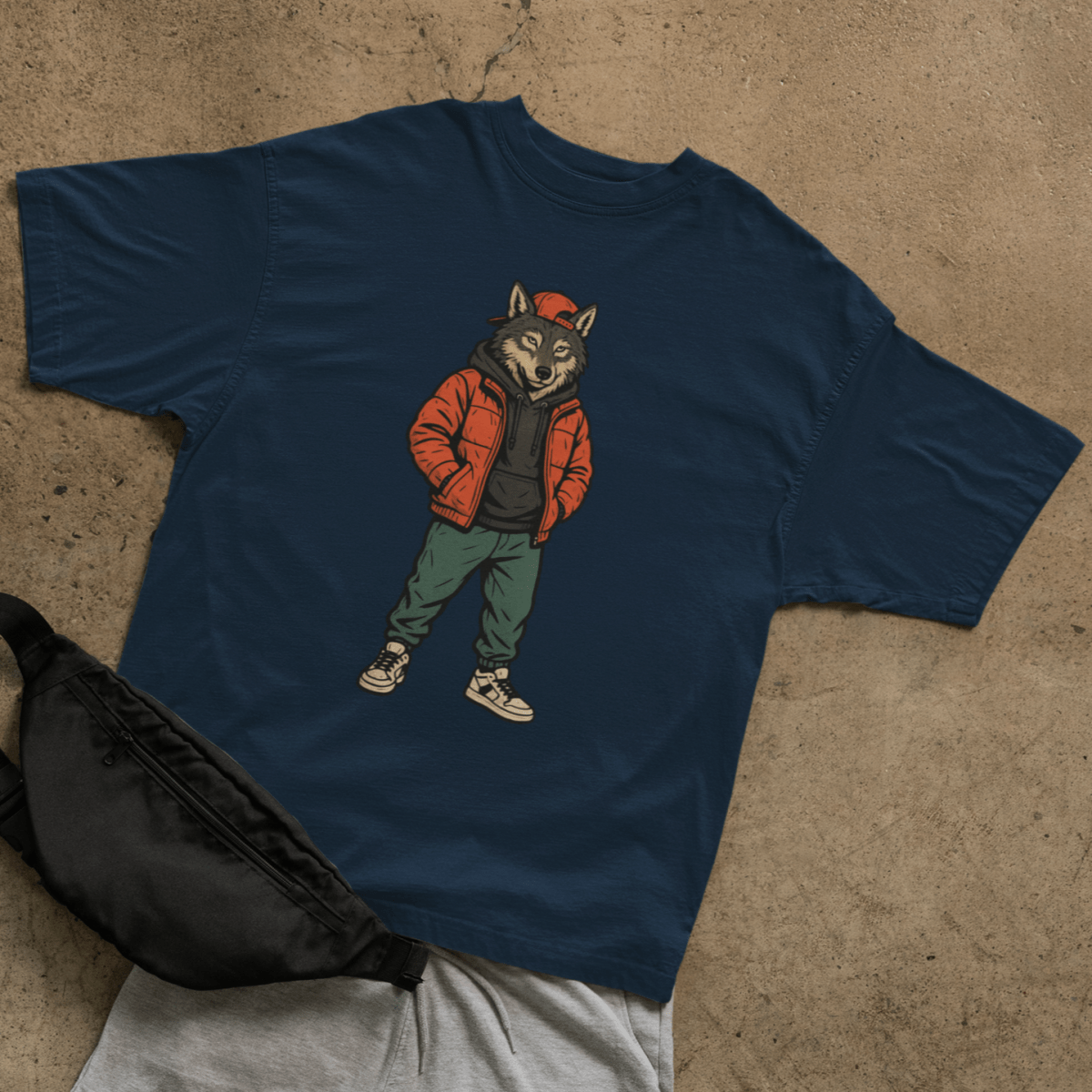 Street Wolf T-shirt - ROMAG Store