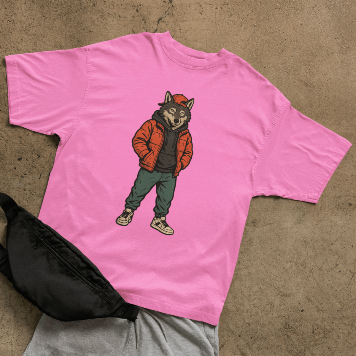 Street Wolf T-shirt - ROMAG Store