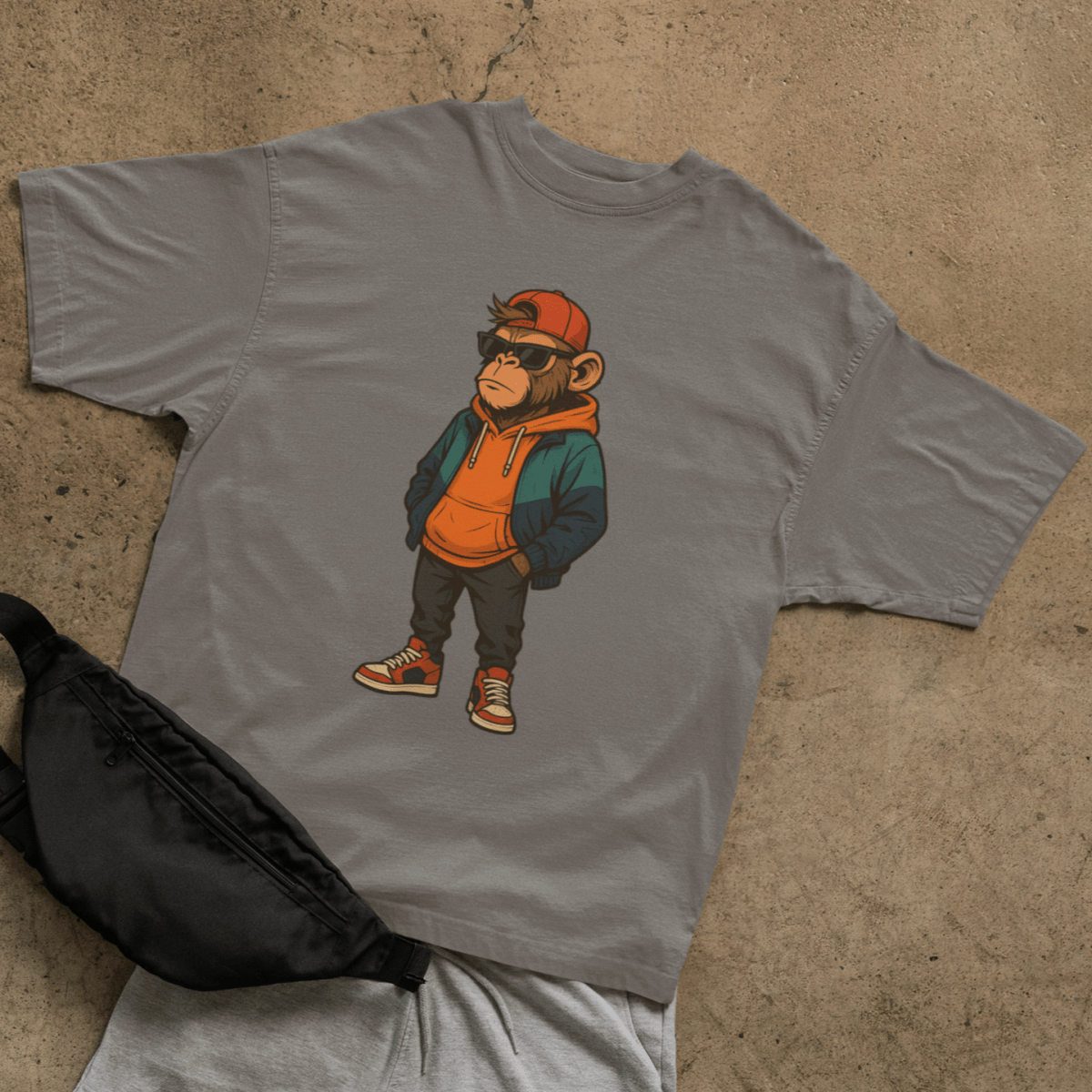 Street Monkey T-shirt - ROMAG Store