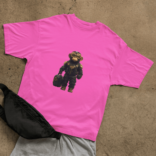 Pilot Monkey T-shirt - ROMAG Store
