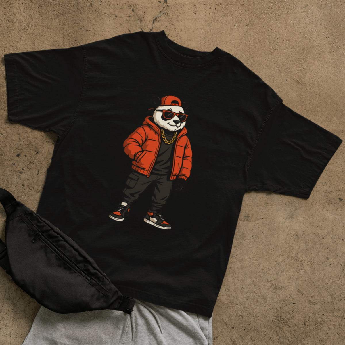 Street Panda T-shirt - ROMAG Store