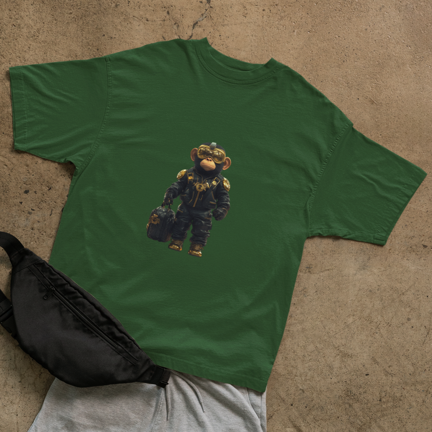 Pilot Monkey T-shirt