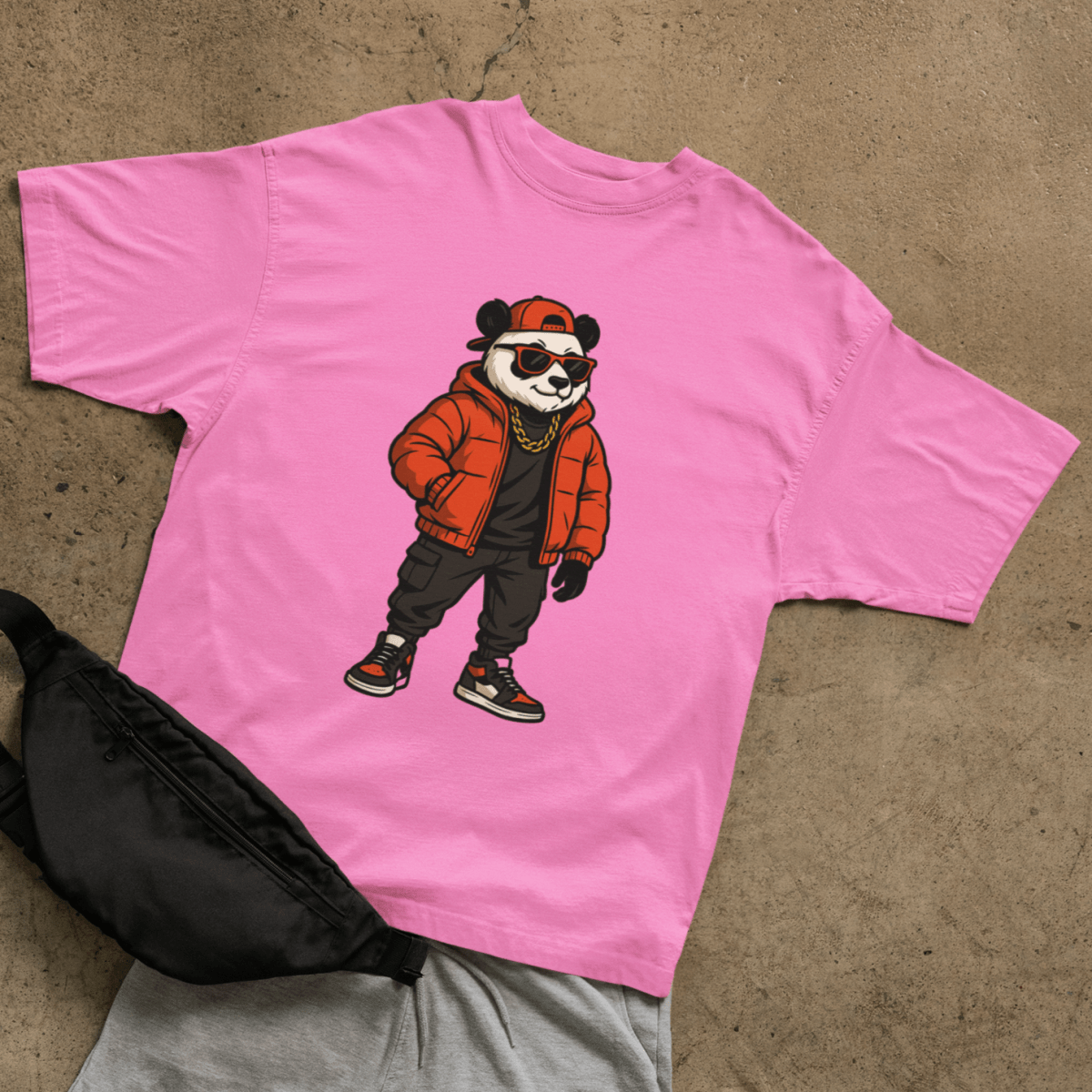 Street Panda T-shirt - ROMAG Store