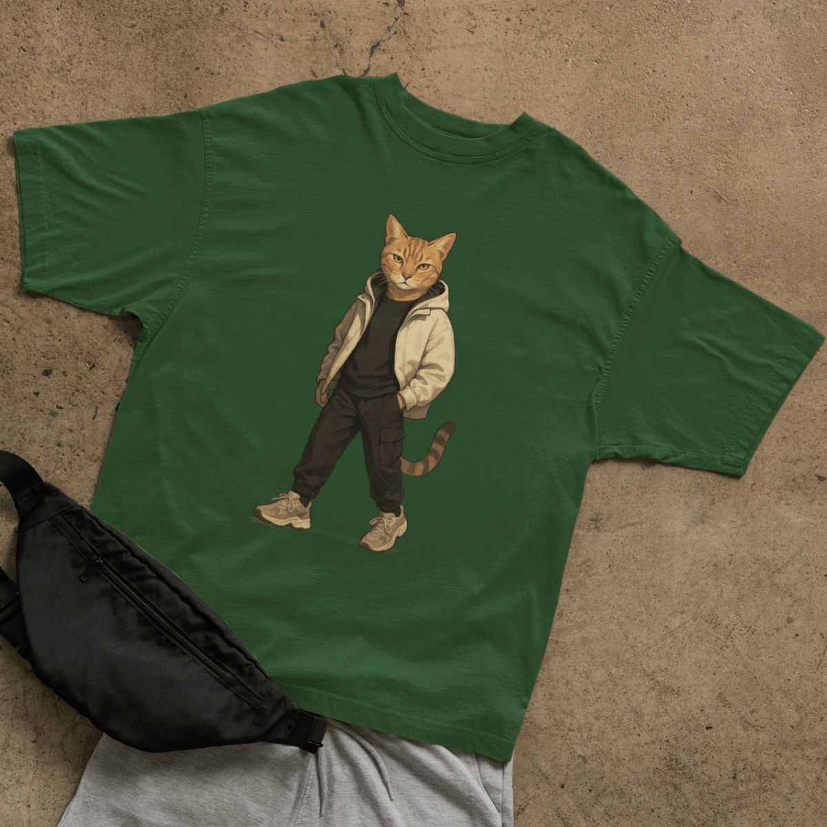 Street Cat T-shirt - ROMAG Store