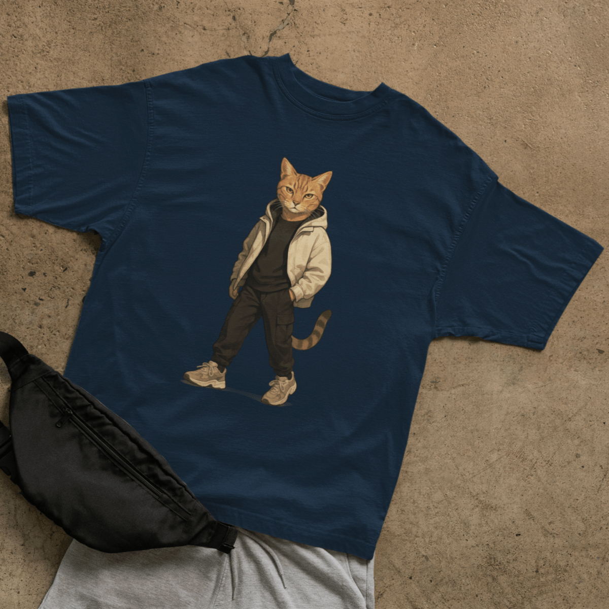 Street Cat T-shirt - ROMAG Store