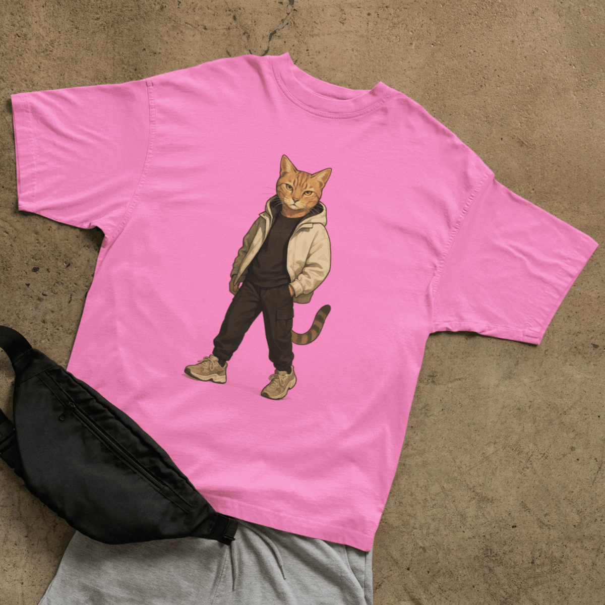 Street Cat T-shirt - ROMAG Store