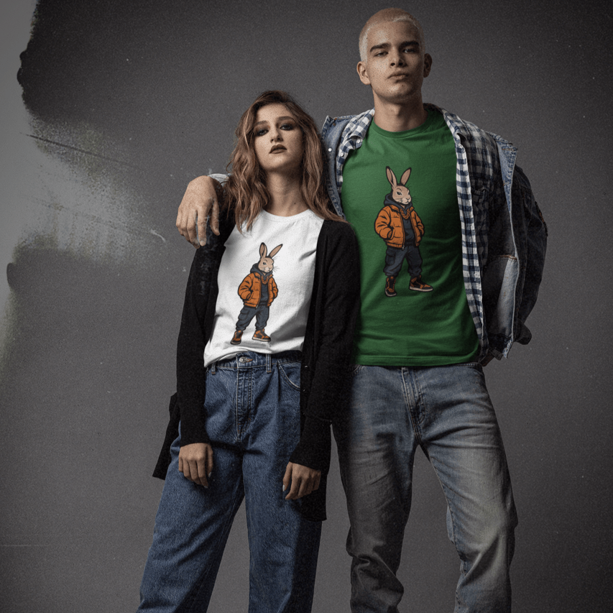 Street Rabbit T-shirt - ROMAG Store
