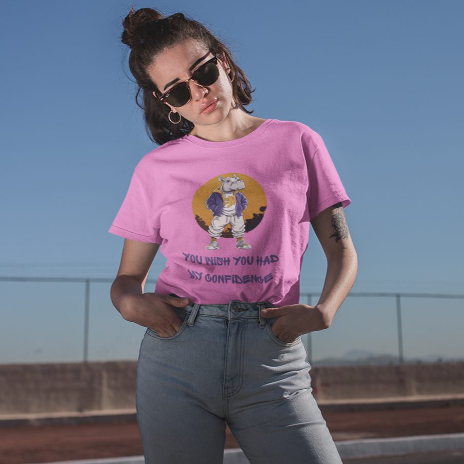 Hippo confidence T-shirt