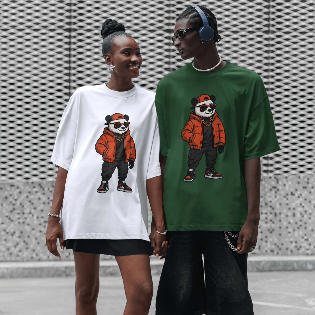 Street Panda T-shirt - ROMAG Store