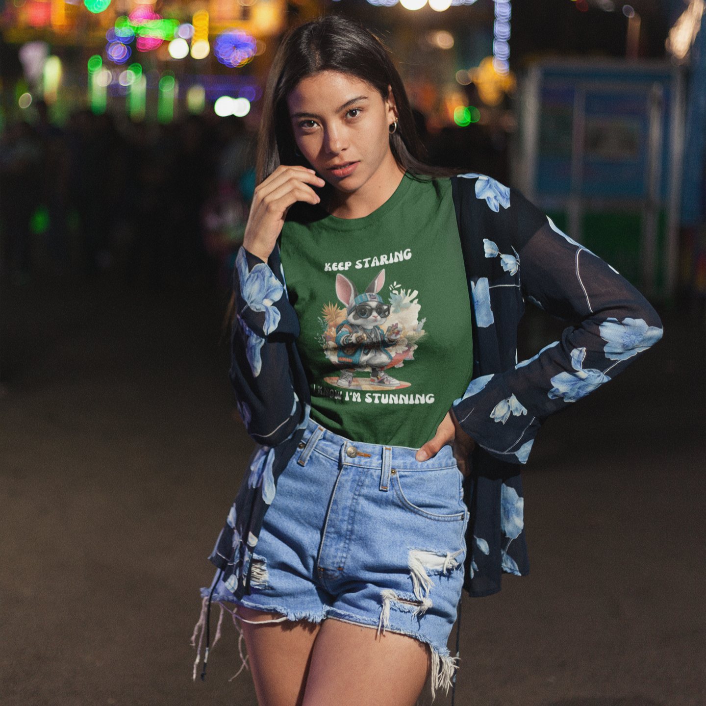 Keep staring T-shirt