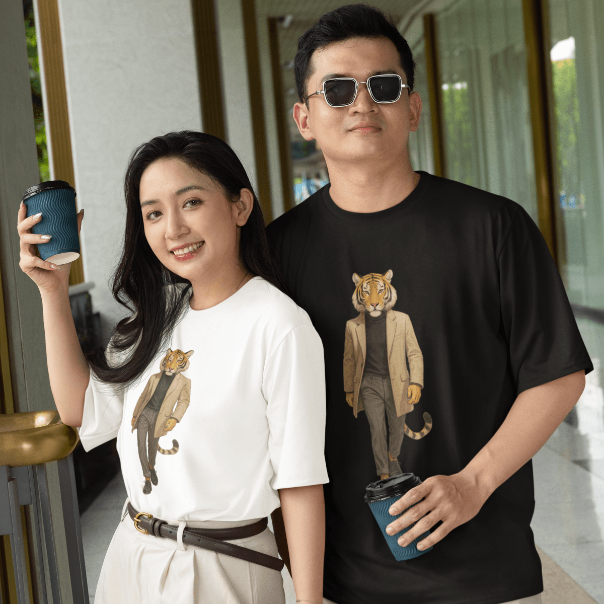 Casual Tiger T-shirt - ROMAG Store