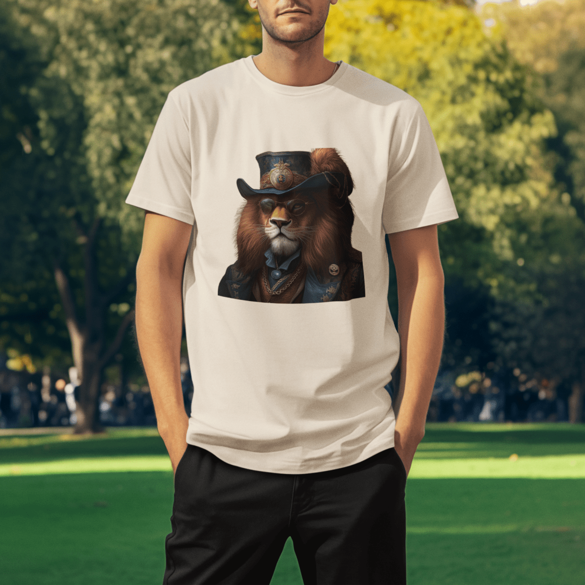 Aristocrat Lion T-shirt - ROMAG Store