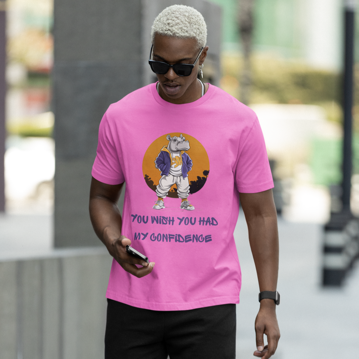 Hippo confidence T-shirt