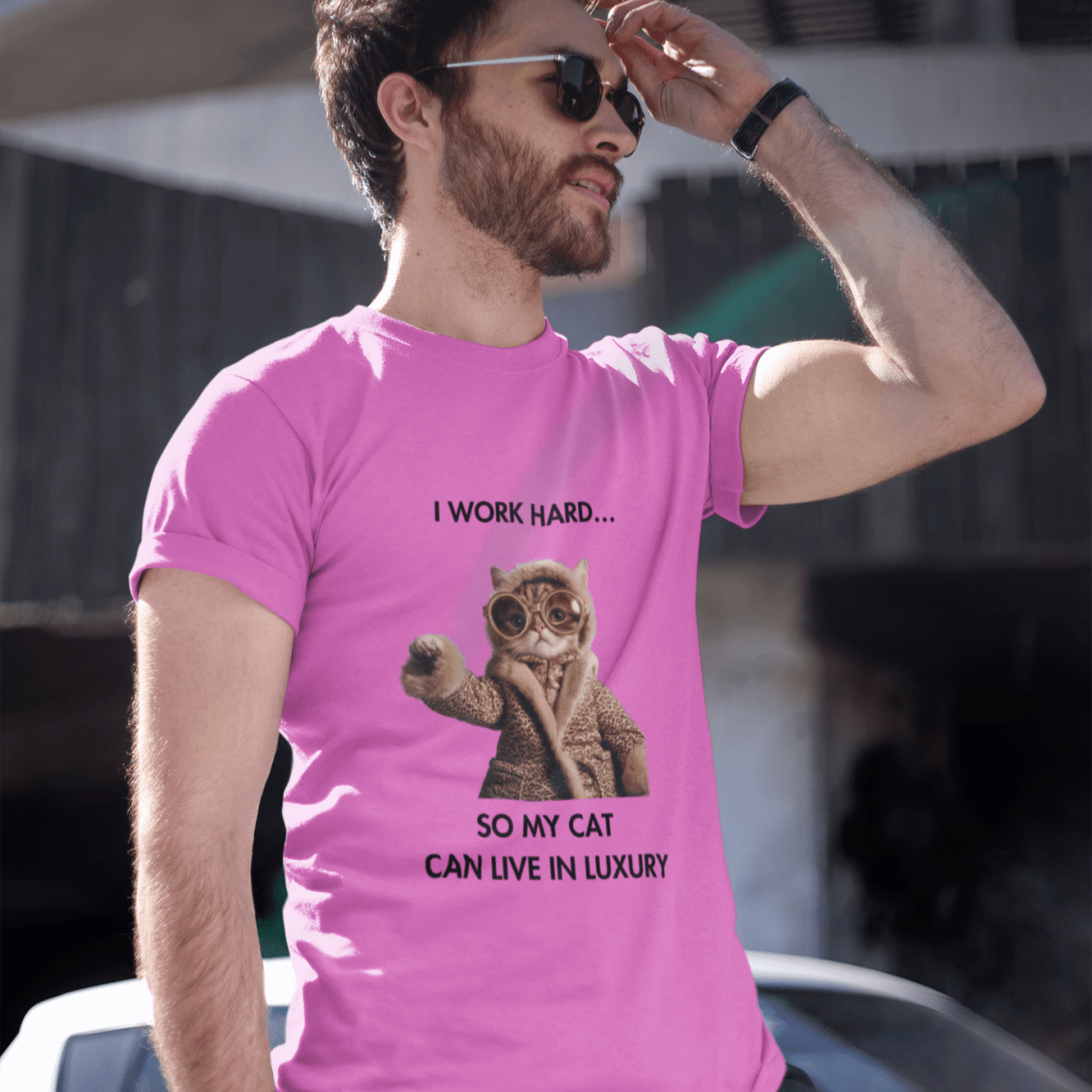Work hard T-shirt - ROMAG Store
