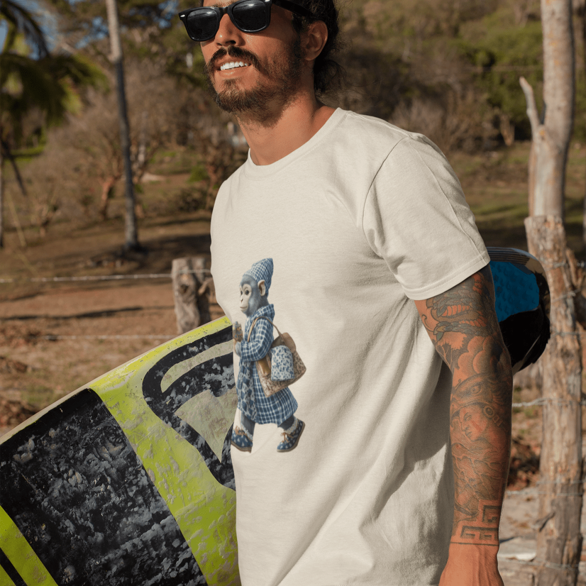 Lady Monkey T-shirt - ROMAG Store