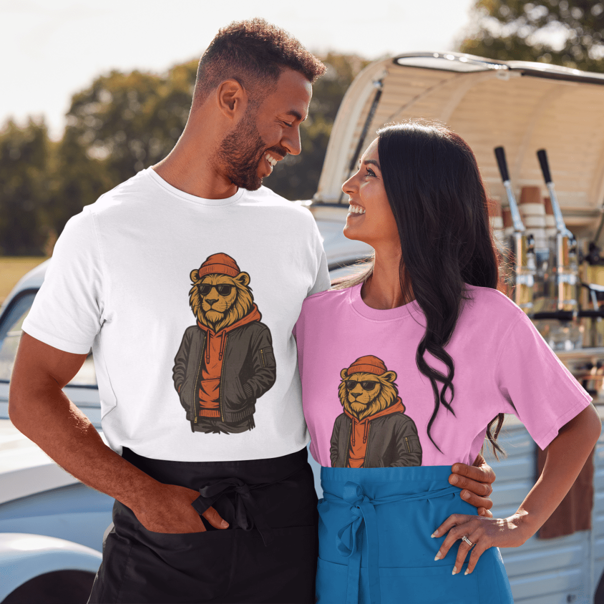 Street Lion T-shirt - ROMAG Store