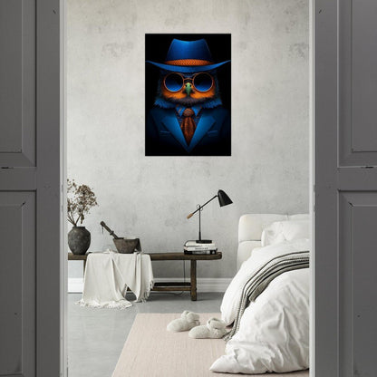 Owl Undercover Canvas Art - ROMAG Store