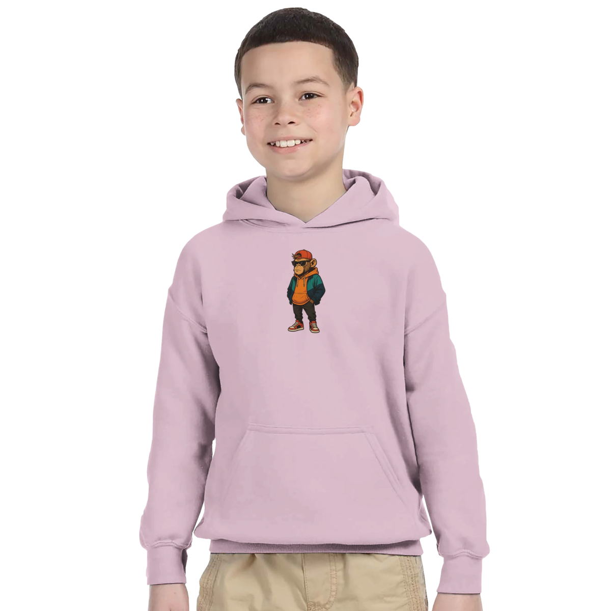 Cool Monkey Kids Hoodie - ROMAG Store
