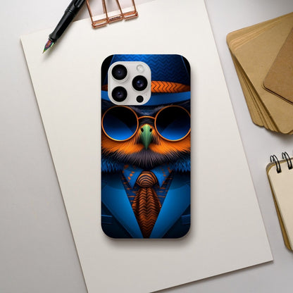 Sophisticated Owl in Fedora iPhone Tough Case - ROMAG Store