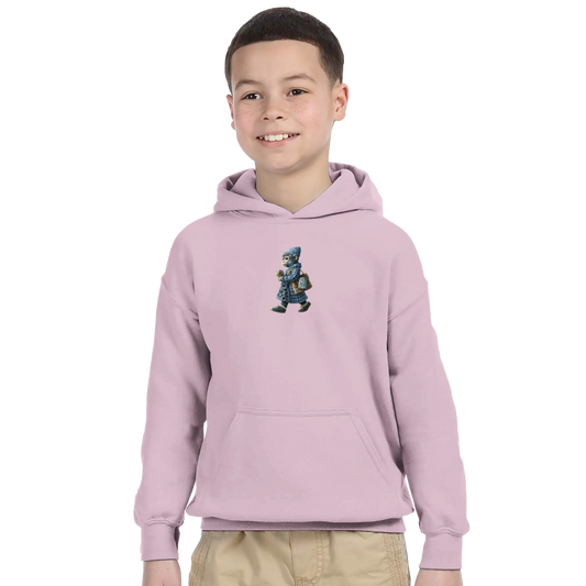Chic Monkey Plaid Kids Hoodie - ROMAG Store