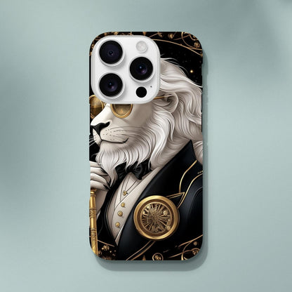 Regal Lion Dapper Gentleman iPhone Tough Case - ROMAG Store
