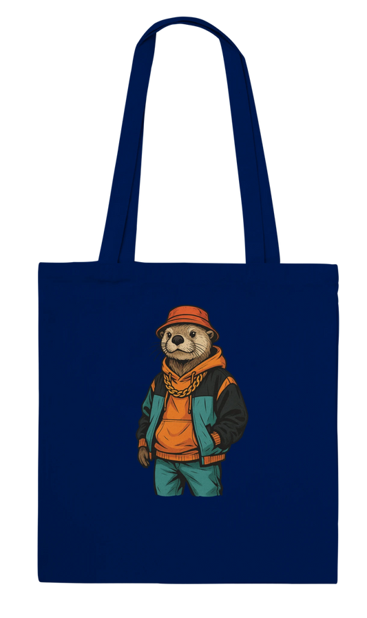 Cool Otter Streetwear Tote Bag - ROMAG Store