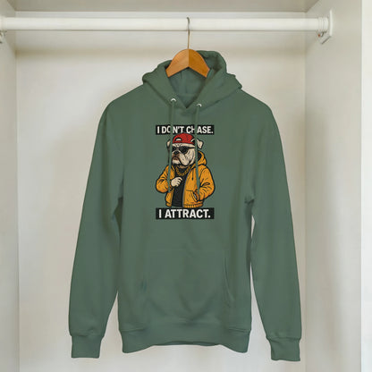 Alpha Bulldog 'I Attract' Streetwear Hoodie - ROMAG Store