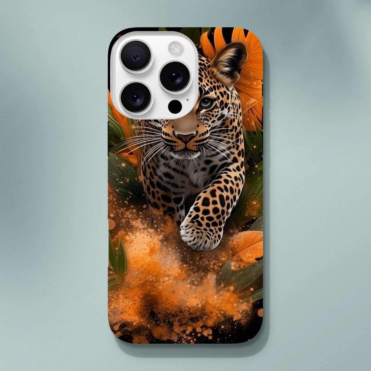 Jungle Leopard Tough iPhone Case - ROMAG Store
