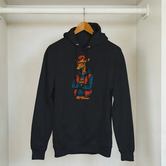 Dapper Giraffe Urban Streetwear Hoodie - ROMAG Store