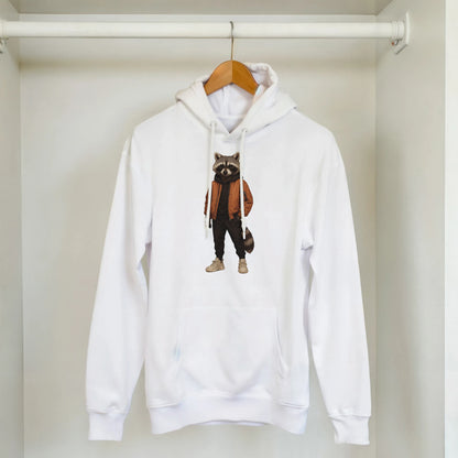 Cool Raccoon Street Style Hoodie - ROMAG Store