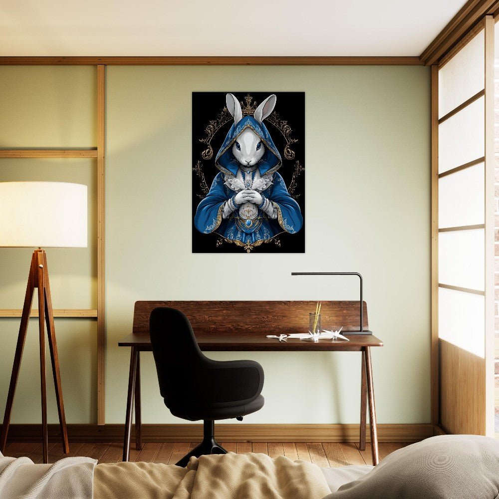 Royal Rabbit Canvas Art - ROMAG Store
