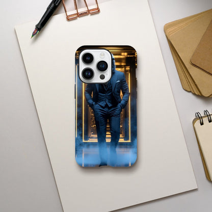 Lion in Suit iPhone Tough Case - ROMAG Store