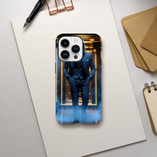 Lion in Suit iPhone Tough Case - ROMAG Store