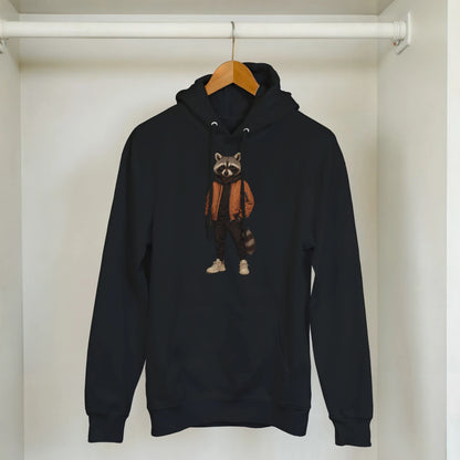 Cool Raccoon Street Style Hoodie - ROMAG Store