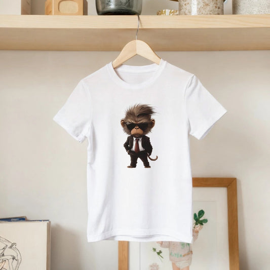 Chimp Boss Kids T-Shirt - ROMAG Store