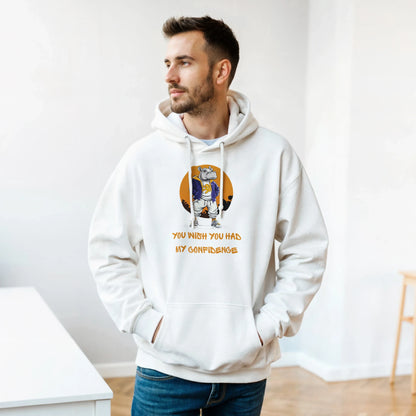 Confident Hippo Streetwear Hoodie - ROMAG Store