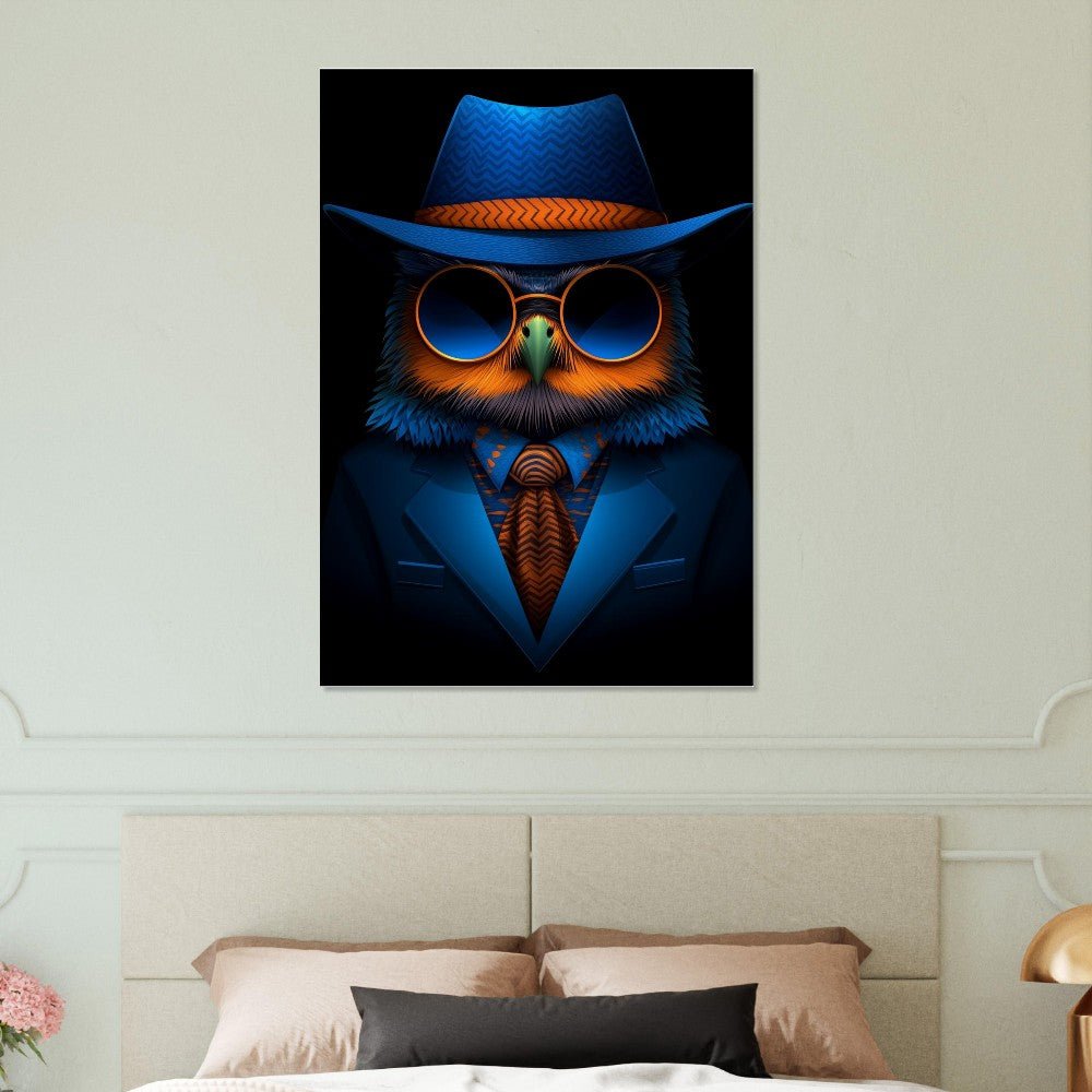Owl Undercover Canvas Art - ROMAG Store
