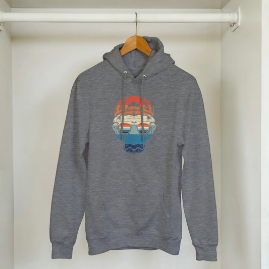 Retro Cool Ape Hoodie - ROMAG Store