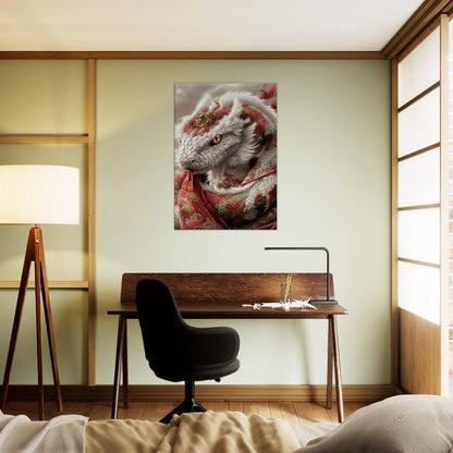 Majestic Snake Canvas Wall Art - ROMAG Store