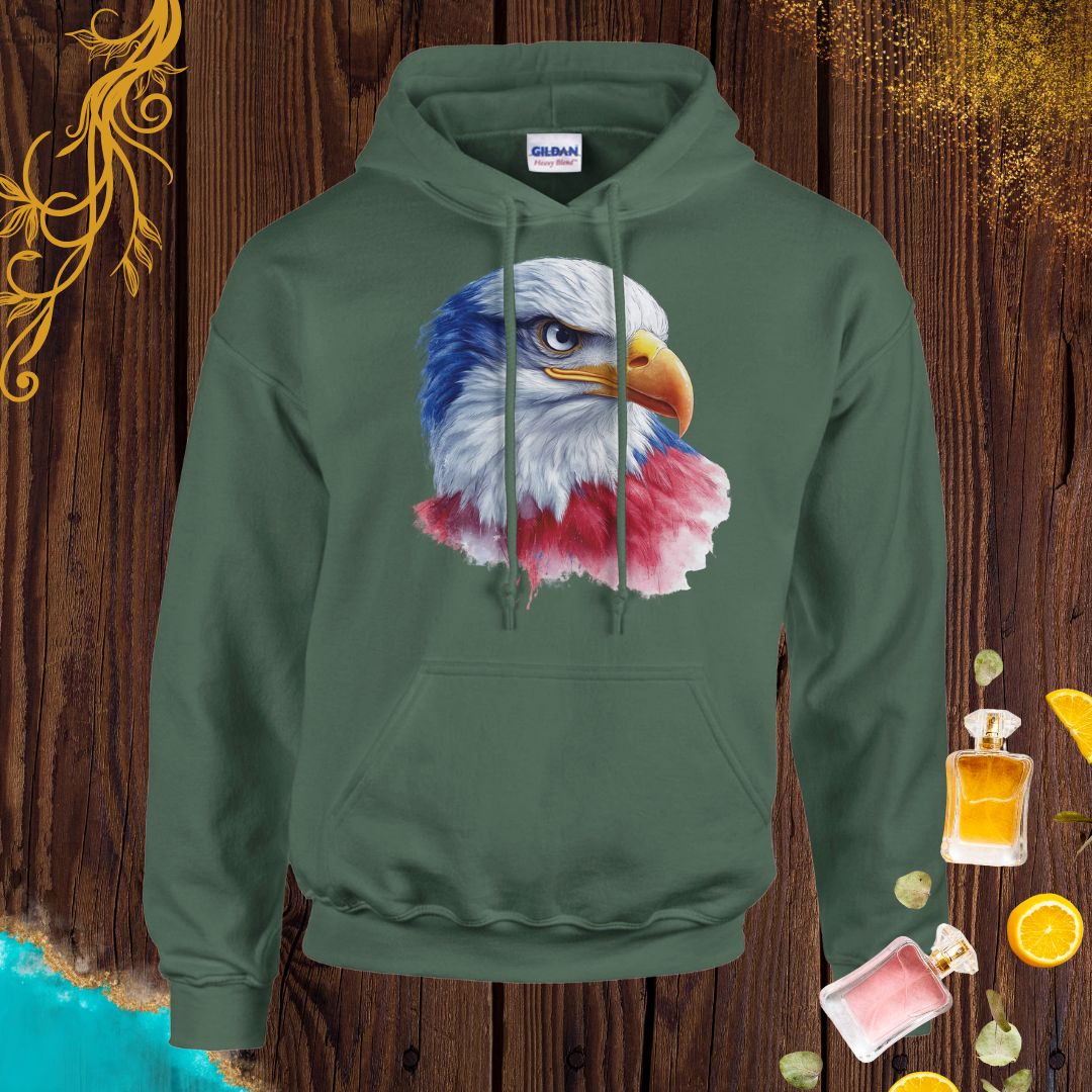 Cultures from around the world Hoodie: American eagle