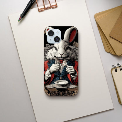 White Rabbit Formal Attire iPhone Tough Case - ROMAG Store