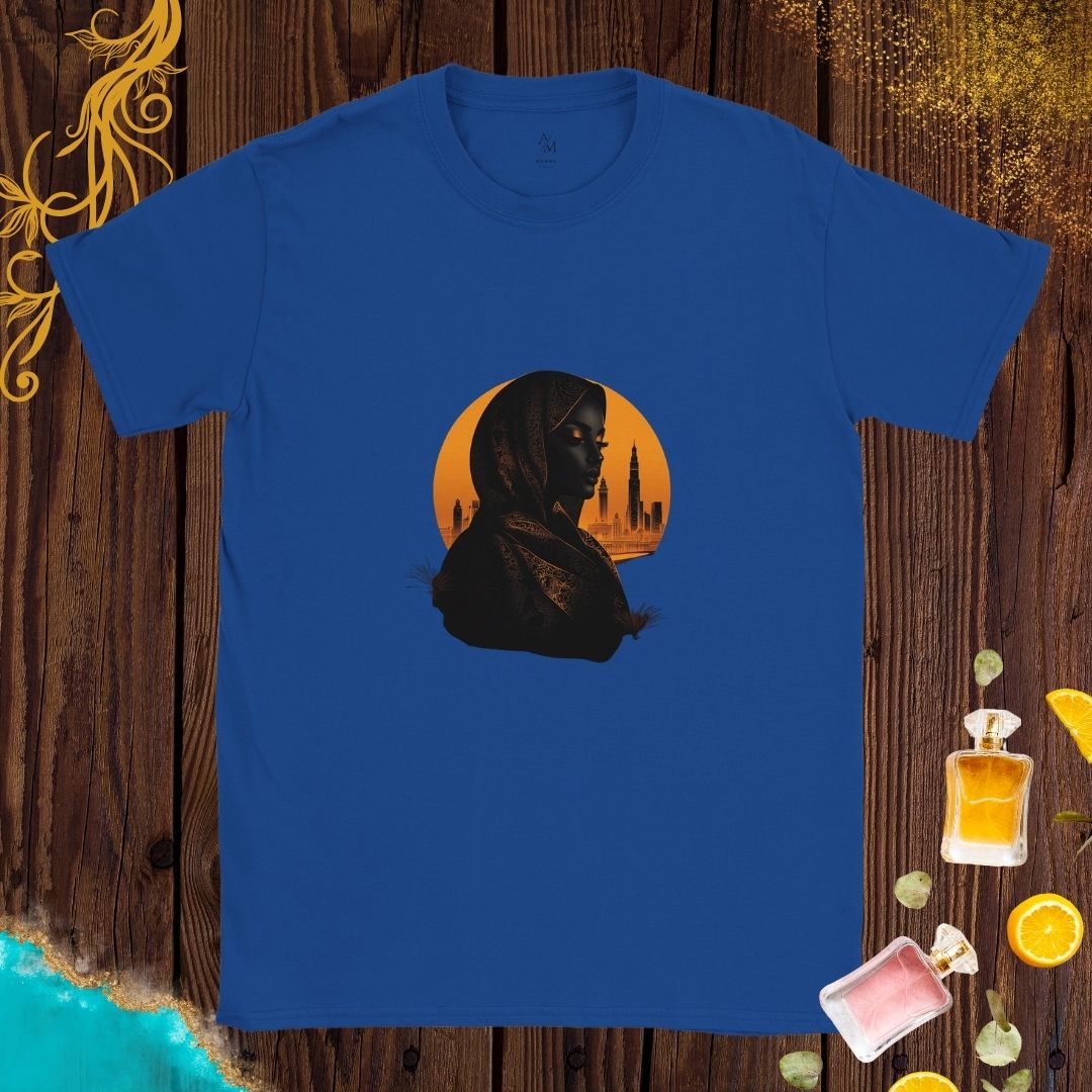 Cultures from around the world T-shirt: Sunset women