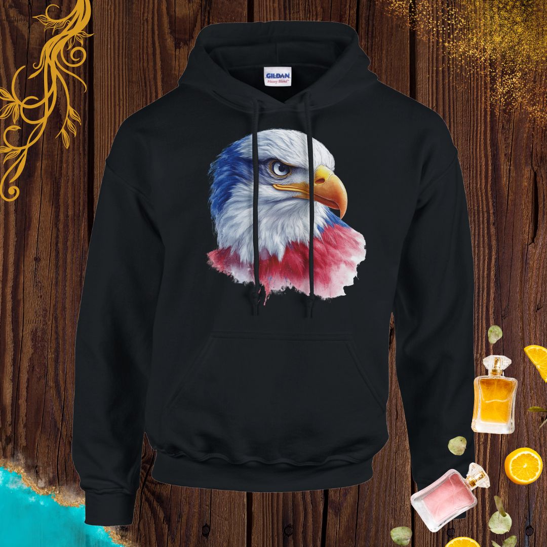 Cultures from around the world Hoodie: American eagle