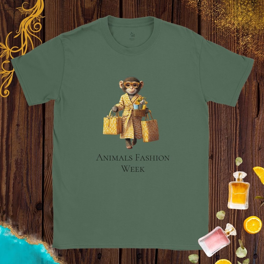 Lady Monkey at Animals Fashion Week T-shirt