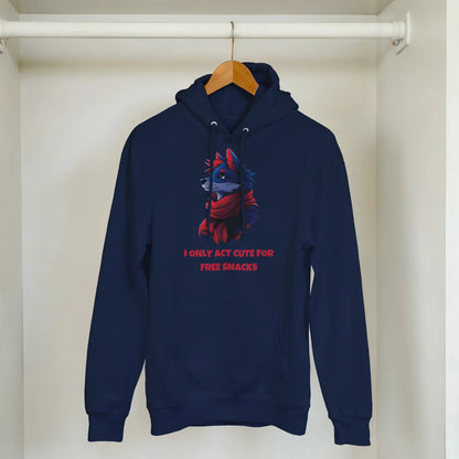 Cute Fox with Scarf Hoodie - ROMAG Store